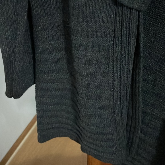 AB Studio Open Front Knit Cardi - Picture 5 of 10